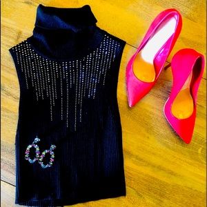 Zara ribbed crop sweater